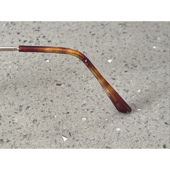 Aristar Eyeglasses FRAMES ONLY 6202 Gold Half Rim 52-17-130 main image 9